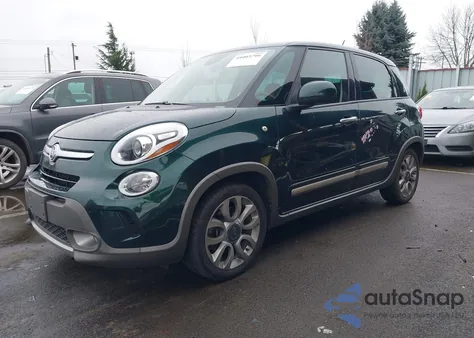 2014 Fiat 500L Trekking z USA, uszkodzony, nr VIN ZFBCFADH6EZ028991